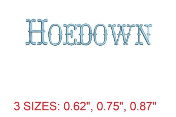 Hoedown Embroidery Font: A Designer’s Review