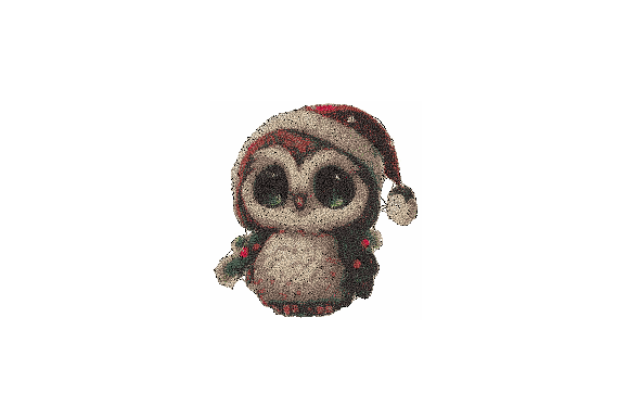 Review: Christmas Owl Machine Embroidery Design