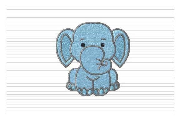 Review: Cute Baby Elephant Embroidery for Holiday Sales