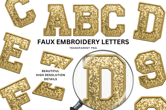 Review: Faux Embroidery Sequin Alphabet for Boutique Apparel