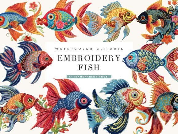 Reviewing Embroidery Fish Clipart Bundle for Boutique Sweatshirts