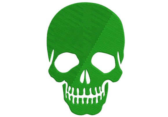 Reviewing Green Skull Embroidery Digitizing for Gifts