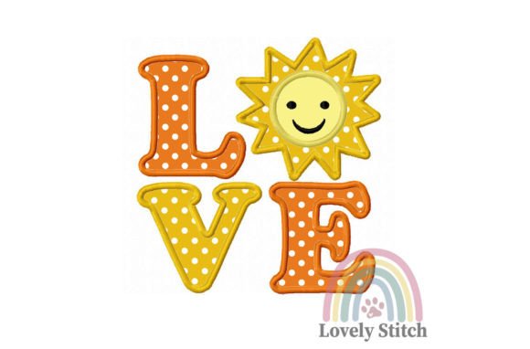 Reviewing Love Sun Applique Embroidery for Holiday Sales