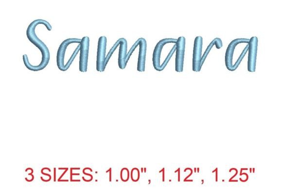 Reviewing Samara Embroidery Font for Custom Gifts