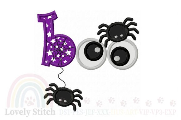Reviewing the Boo Spider Applique for Holiday Sales