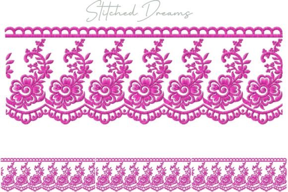 Reviewing the Floral Borders Embroidery Pack