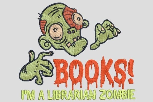Reviewing the Horror Librarian Zombie Design
