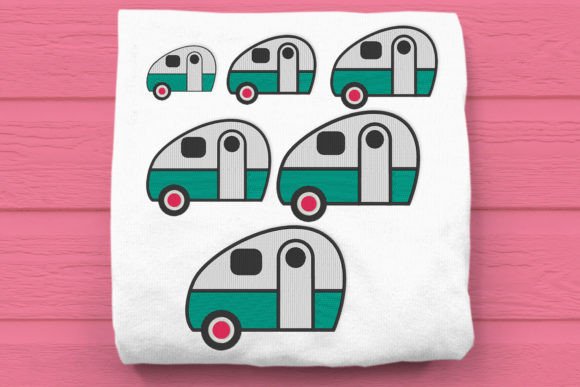 Reviewing the Retro 50s Camper Mini Embroidery File