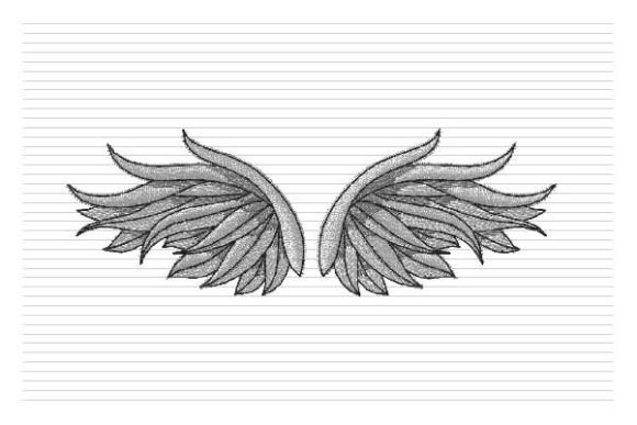 Reviewing Wings Angel Embroidery for Etsy Shops
